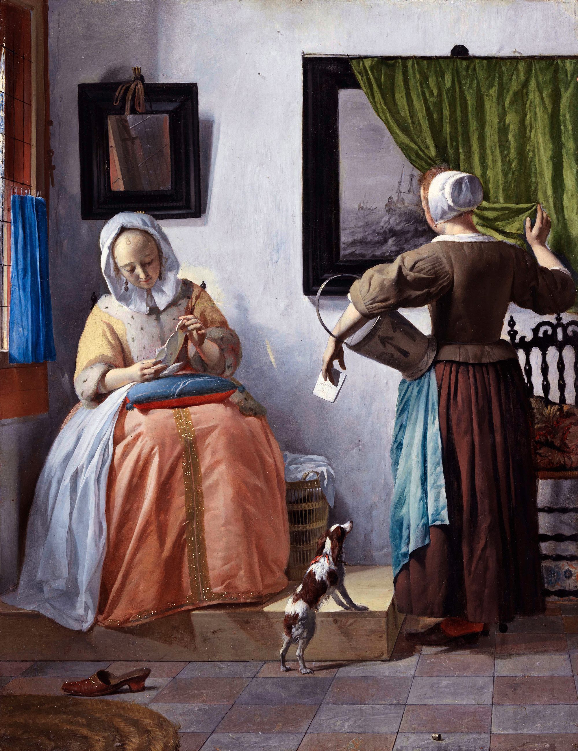 Metsu, Woman Reading a Letter